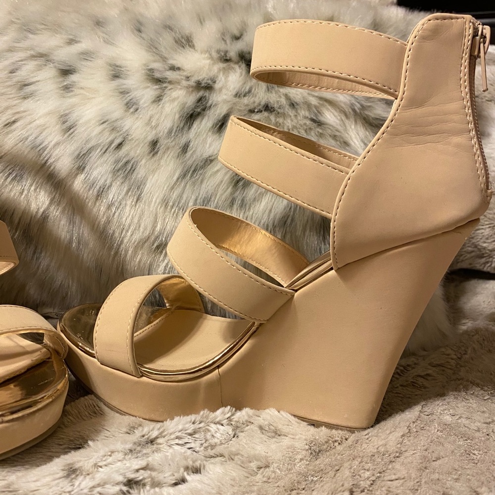 Wedge platform summer shoes